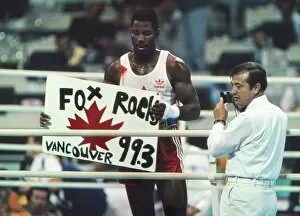 Images Dated 10th January 2012: Lennox Lewis - 1988 Seoul Olympics - Boxing