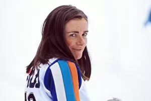 Images Dated 3rd September 2012: Lesley Beck - 1987 FIS World Ski Championships