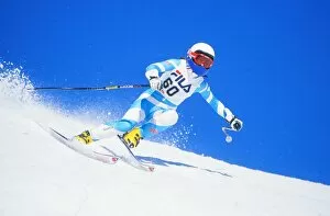 Images Dated 3rd September 2012: Lesley Beck - 1987 FIS World Ski Championships