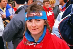 Images Dated 3rd September 2012: Lesley Beck - 1988 Calgary Winter Olympics - Opening Ceremony