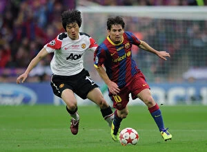 Images Dated 28th May 2011: Lionel Messi during the Champions League Final