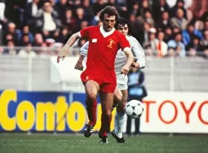 1981 European Cup Final: Liverpool 1 Real Madrid 0 Collection: Liverpools Ray Kennedy - 1981 European Cup Final
