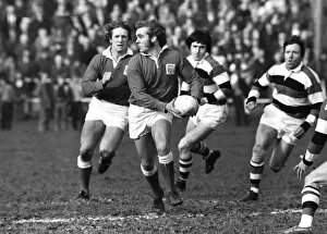 Images Dated 22nd May 2012: Llanelli take on Pontypool in the 1974 / 5 WRU Challenge Cup