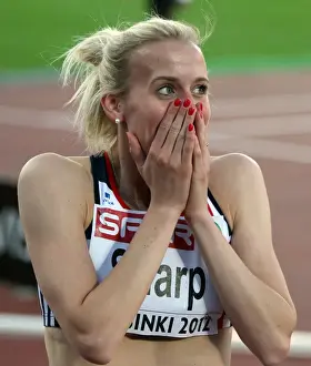 Lynsey Sharp wins 800m silver at the 2012 European Championships