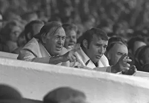 Manchester City management duo Joe Mercer and Malcolm Allison
