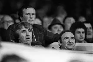 Manchester City manager John Bond and chairman Peter Swales in 1981
