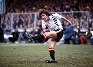 Images Dated 1st October 2010: Manchester Uniteds Arthur Albiston - 1979 FA Cup Semi-Final