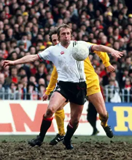 Manchester Uniteds Jimmy Greenhoff - 1979 FA Cup Semi-Final