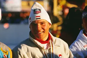 Skiing Prints: Marc Girardelli - 1987 FIS World Ski Championships