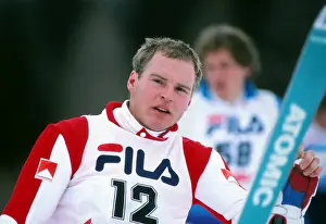 Skiing Prints: Marc Girardelli - 1987 FIS World Ski Championships
