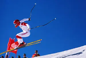 Skiing Prints: Marc Girardelli - 1987 FIS World Ski Championships