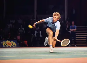 Tennis Prints: Mark Cox at the 1975 Rothmans International Tennis Trophy