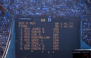 Images Dated 23rd August 2011: Mens 800m - 1984 Los Angeles Olympics