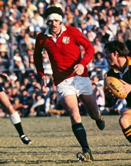 Images Dated 16th March 2012: Mervyn Davies - 1974 British Lions Tour to South Africa