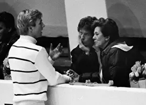 Michael Crawford, Betty Callaway and Christopher Dean - 1983 World Figure Skating Championships