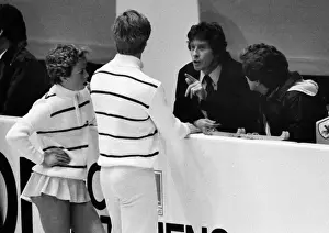 Michael Crawford talks to Torvill and Dean - 1983 World Figure Skating Championships