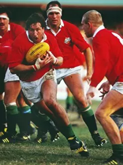 Images Dated 16th September 2010: Mike Teague - 1989 British Lions Tour of Australia