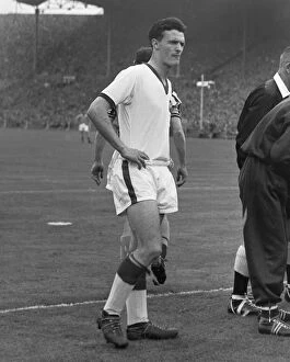 1957 FA Cup Final - Aston Villa 2 Manchester United 1 Collection: Mnachester Uniteds Billy Whelan - 1957 FA Cup Final