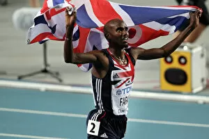 Images Dated 4th September 2011: Mo Farah - 2011 5000m World Champion