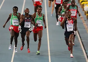 Mo Farah wins the 5000m final at the 2011 World Championships