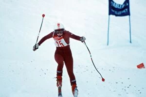 Images Dated 3rd September 2012: Moira Cargill - 1979 FIS World Cup - Les Diablerets