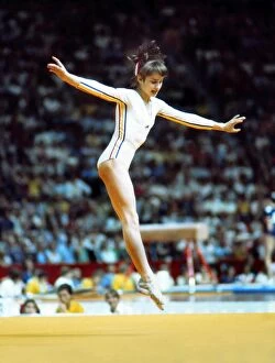 Other Sports Collection: Nadia Comaneci at the 1976 Montreal Olympics