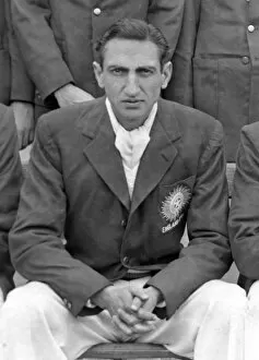 Images Dated 19th November 2014: Nawab of Pataudi Snr - 1946 All-India captain