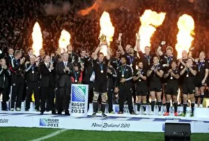 Images Dated 23rd October 2011: New Zealand - 2011 Rugby World Cup Winners