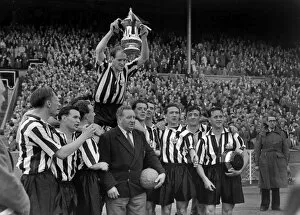 Images Dated 14th February 2008: Newcastle United - 1955 FA Cup Winners