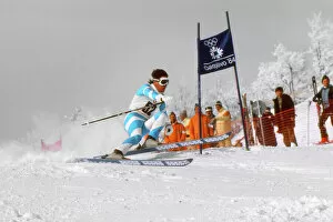 Images Dated 1st May 2012: Nicholas Wilson - 1984 Sarajevo Winter Olympics - Mens Giant Slalom