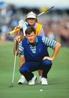 Images Dated 6th July 2011: Nick Faldo and Fanny Sunesson