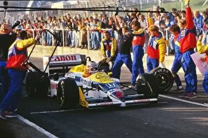 Motorsport Collection: Nigel Mansell - Williams Honda Press Day 1986