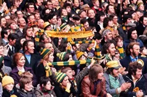 Images Dated 27th January 2010: Norwich City fans - 1973 League Cup Final
