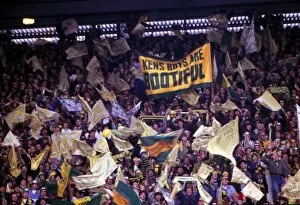 Images Dated 27th January 2010: Norwich City fans - 1985 Milk Cup Final