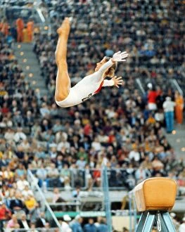 1972 Munich Olympics Collection: Olga Korbut - 1972 Munich Olympics - Gymnastics