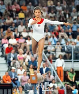 Images Dated 31st January 2011: Olga Korbut - 1972 Munich Olympics - Womens Gymnastics