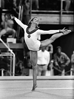 Images Dated 16th March 2012: Olga Korbut - 1972 Munich Olympics - Womens Gymnastics