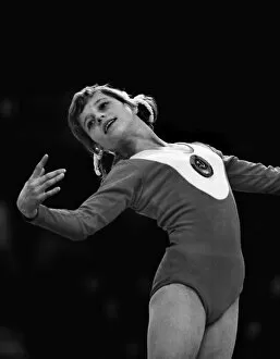 Images Dated 16th March 2012: Olga Korbut - 1973 European Championships
