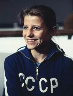 Images Dated 31st January 2011: Olga Korbut - 1975 Gymnastics World Cup