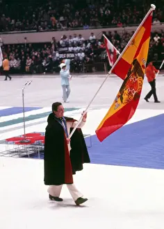 Paquito Fernandez Ochoa - Sapporo Olympics - Closing Ceremony