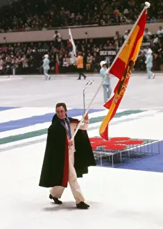 Paquito Fernandez Ochoa - Sapporo Olympics - Closing Ceremony
