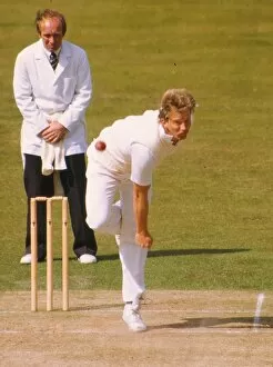 Lancashire County Cricket Club Collection: Paul Allott - England