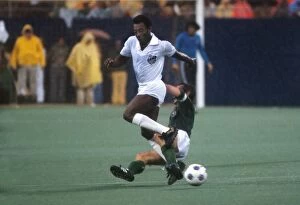 Pele's Farewell Game Collection: Pele playing for Santos in his farewell game in 1977