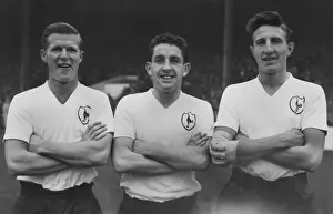 Peter Baker, Dave Mackay, Mel Hopkins - Tottenham Hotspur