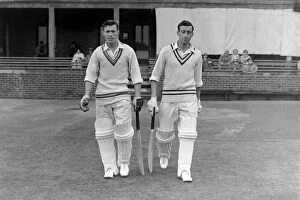 Images Dated 28th February 2013: Peter Sainsbury and Mike Barnard - Hampshire C. C. C