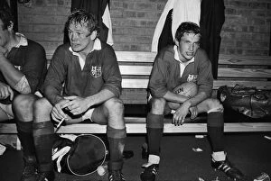 Images Dated 3rd October 2012: Peter Wheeler celebrates victory with a cigarette after the 4th Test - 1980 British Lions Tour of