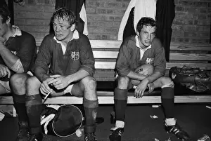 Peter Wheeler celebrates victory with a cigarette after the 4th Test - 1980 British Lions Tour of South Africa