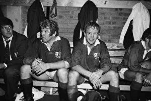 Images Dated 3rd October 2012: Peter Wheeler and Graham Price after victory in the 4th Test - 1980 British Lions Tour of South