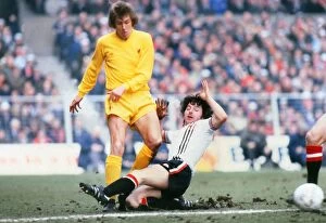 Images Dated 29th September 2010: Phil Neal and Mickey Thomas - 1979 FA Cup Semi-Final