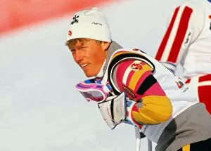 Images Dated 26th January 2010: Pirmin Zurbriggen - 1987 FIS World Ski Championships